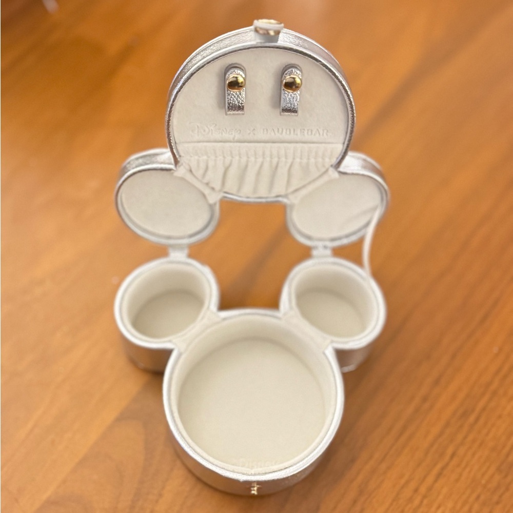 Disney Silver Mickey Mouse Jewelry Box